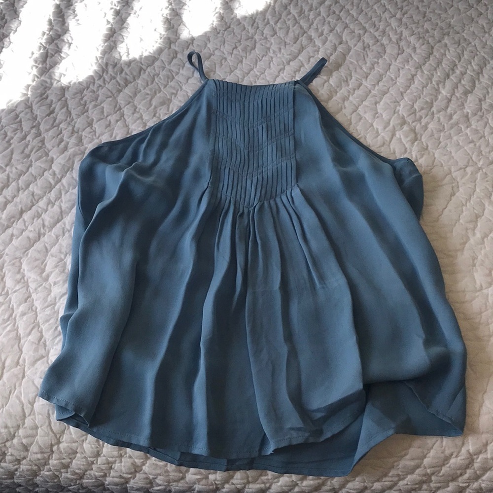 Joie Blue Sleeveless Top